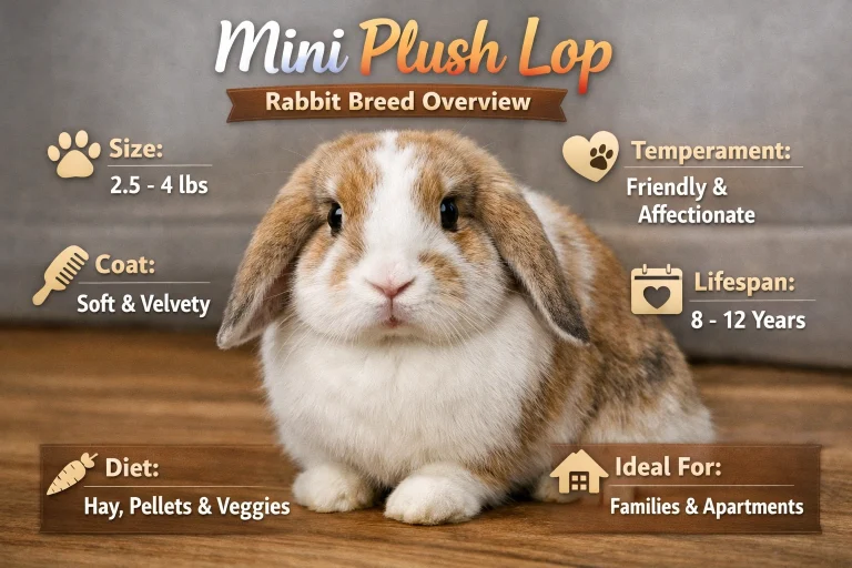 Mini Plush Lop Rabbit Breed Guide