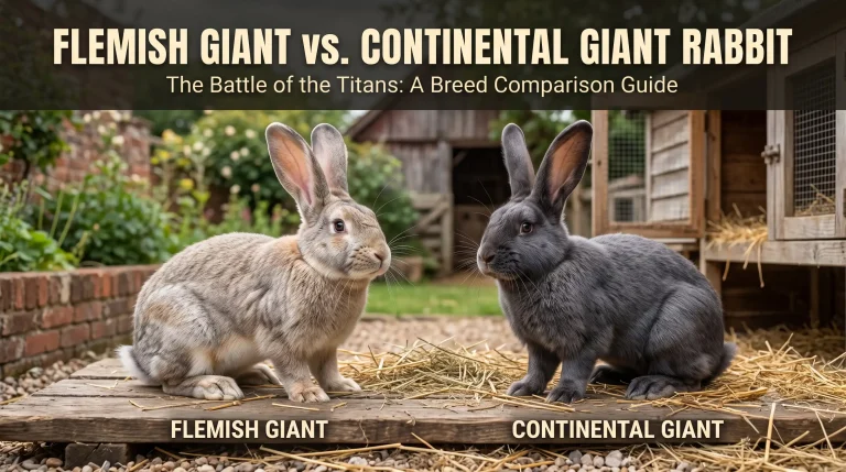 Flemish Giant vs. Continental Giant Rabbit