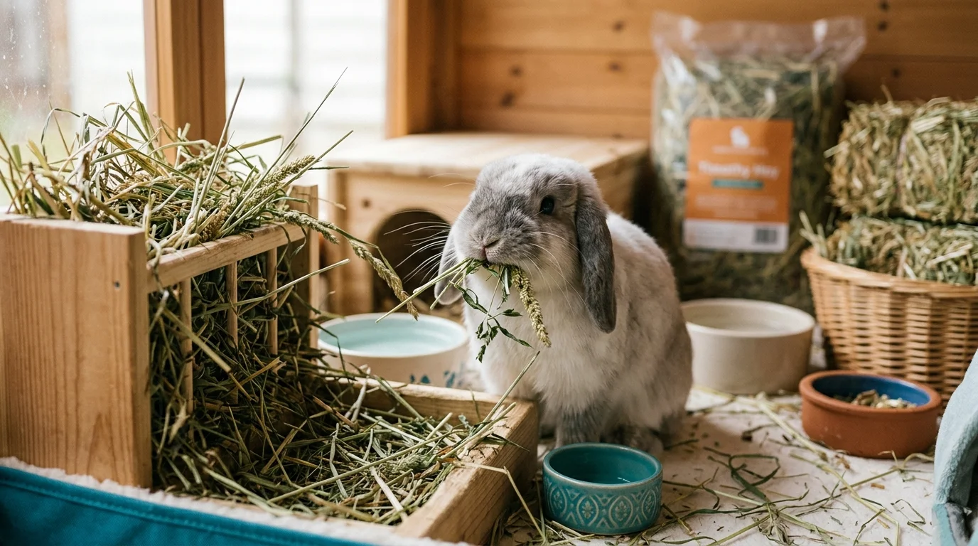 what is the best hay for holland lop rabbits