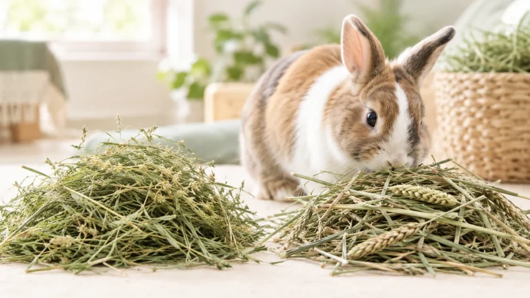 Orchard Hay vs Timothy Hay for Rabbits
