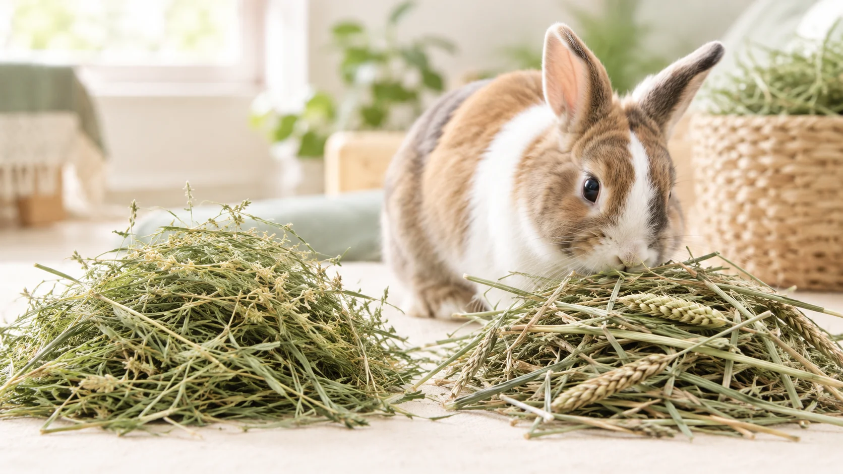 Orchard Hay vs Timothy Hay for Rabbits